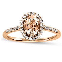 Morganite Rings