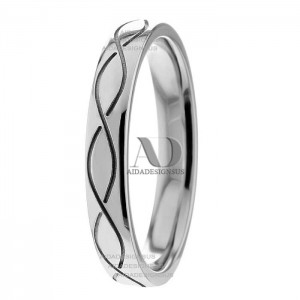 Warren Celtic Knot Wedding Rings 4.00mm