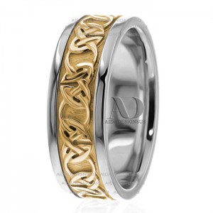 Lucy Celtic Wedding Band 7.50mm