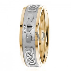 Leroy Celtic Knot Wedding Bands 7.50mm