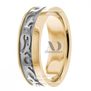 Jay Celtic Wave Wedding Band 7.00mm