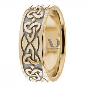 Corey Celtic Wedding Band 8.00mm