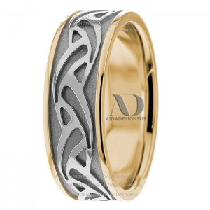 Wilma Celtic Waves Wedding Ring