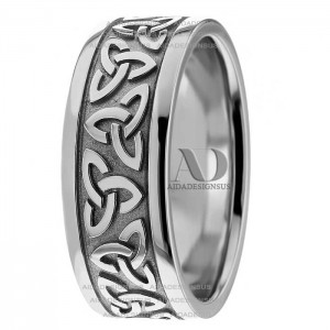 Kristin Celtic Trinity Wedding Ring