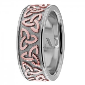 Vera Celtic Trinity Wedding Ring