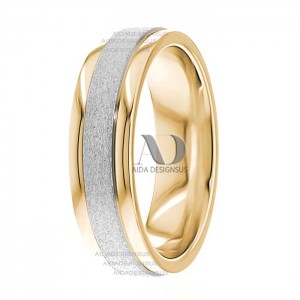 Becky 6mm Wide Designer Wedding Ring