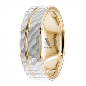 Enrique 7.5mm Wide Designer Wedding Ring