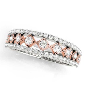 Diamond Anniversary Ring, 0.36 Ctw.