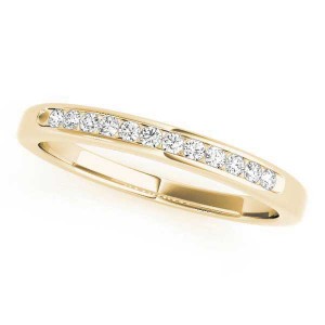 Diamond Anniversary Ring, 0.12 Ctw.