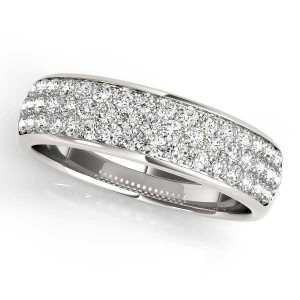 Diamond Anniversary Ring, 0.61 Ctw.