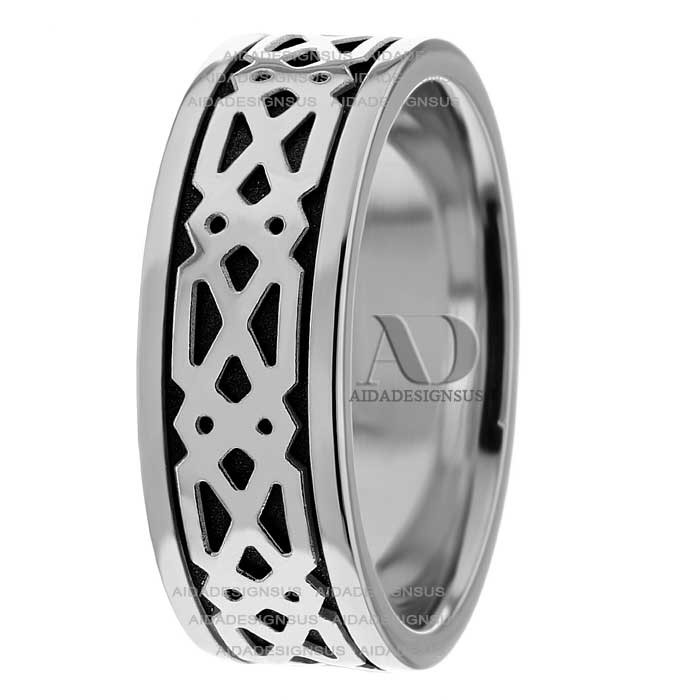 Cathy Celtic Knot Wedding Band 7.00mm