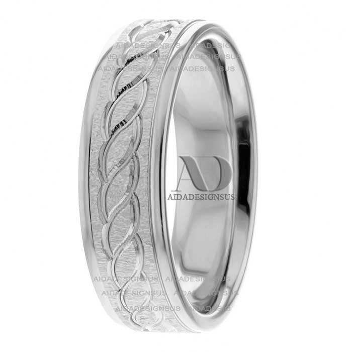 Tim Celtic Knot Wedding Band 6.00mm