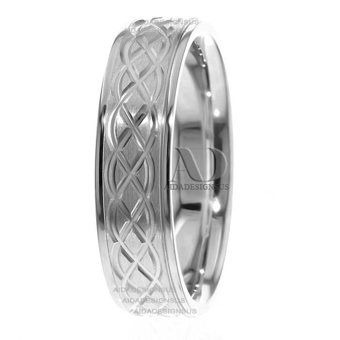 Greg Celtic Knot Wedding Band 6.00mm