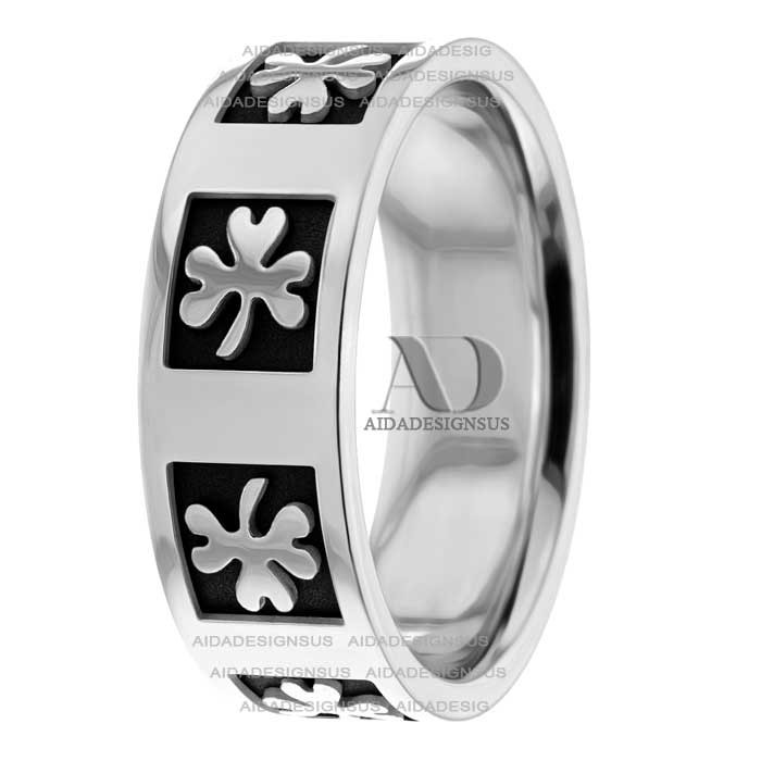 Jeanne Celtic Wedding Ring 7.50mm