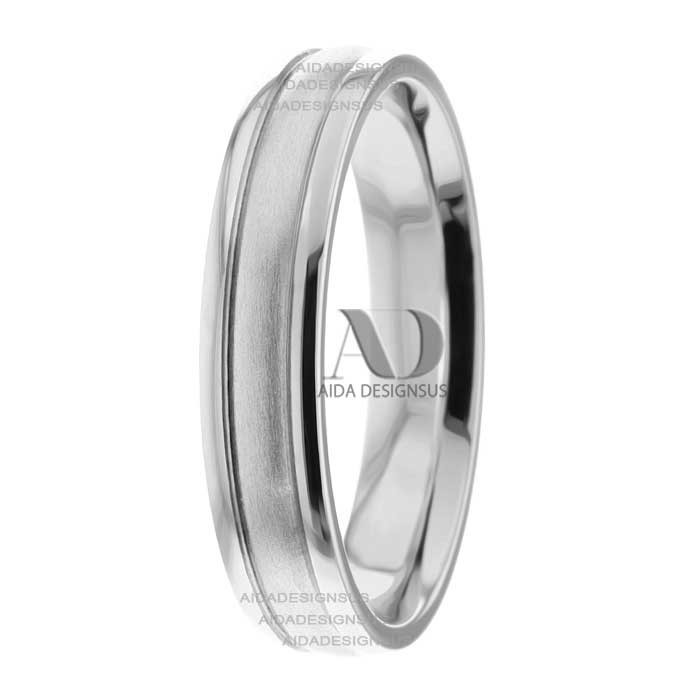 Adrian 5mm Wide Designer Wedding Ring
