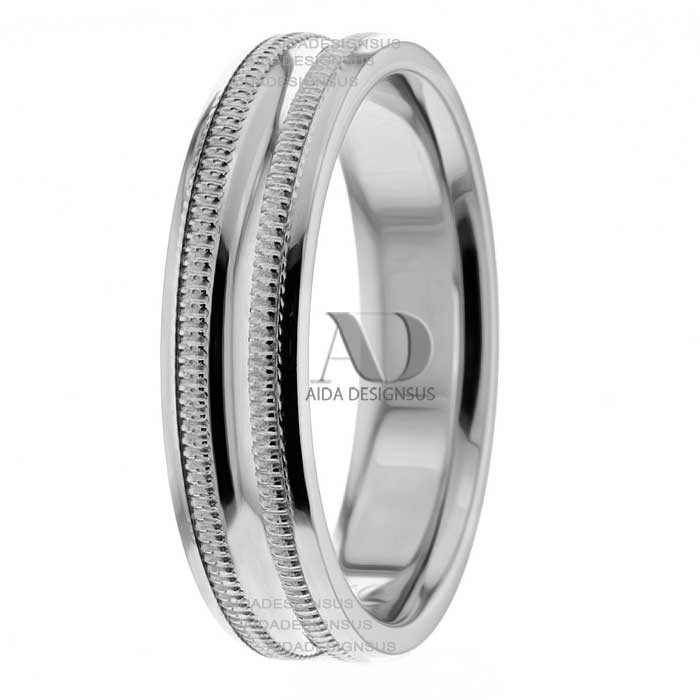 Ron 6mm Wide Designer Wedding Ring
