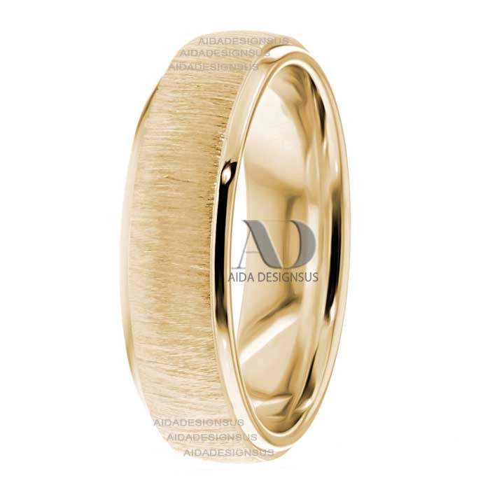 Clinton 6mm Wide Designer Wedding Ring