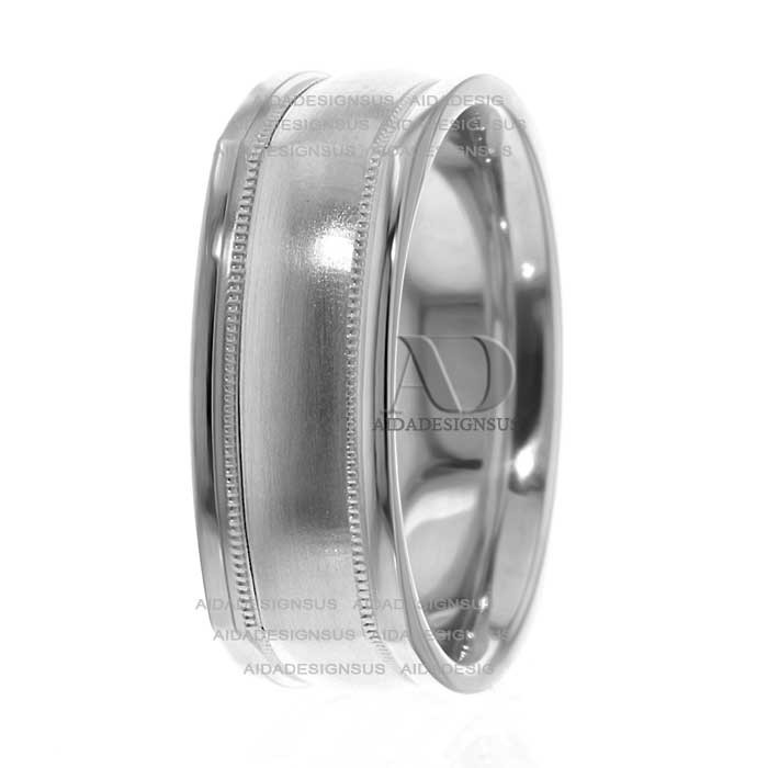 Daisy 7mm Wide Designer Wedding Ring