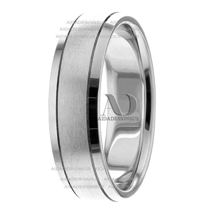 Allan 6.5mm Wide Designer Wedding Ring