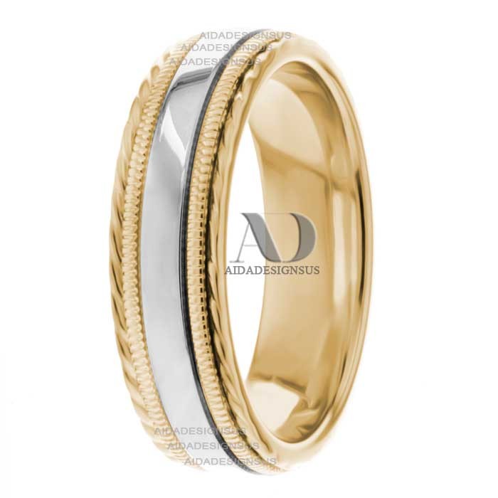Sidney 6mm Wide Designer Wedding Ring