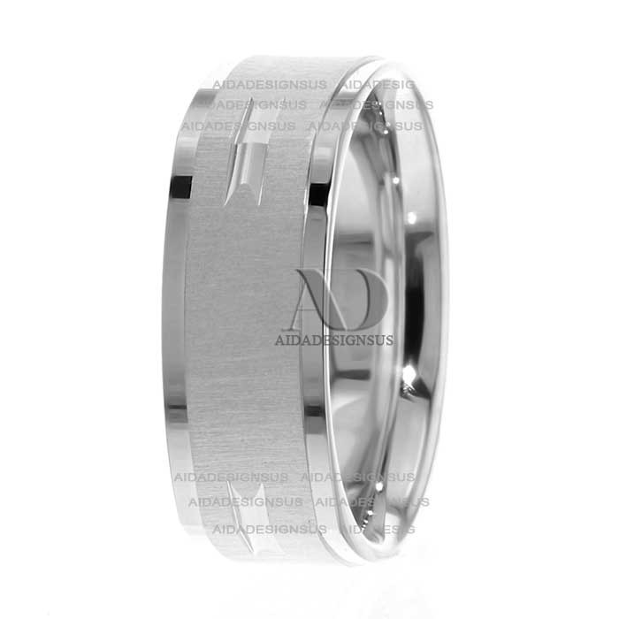 Joanna 7mm Wide Designer Wedding Ring