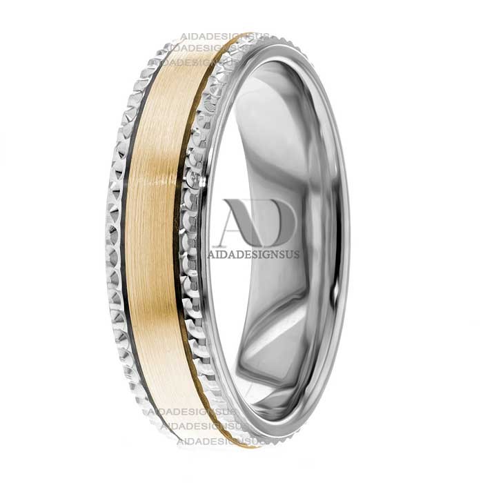 Brandi 6mm Wide Designer Wedding Ring