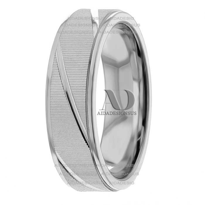 Madeline 6mm Wide Designer Wedding Ring