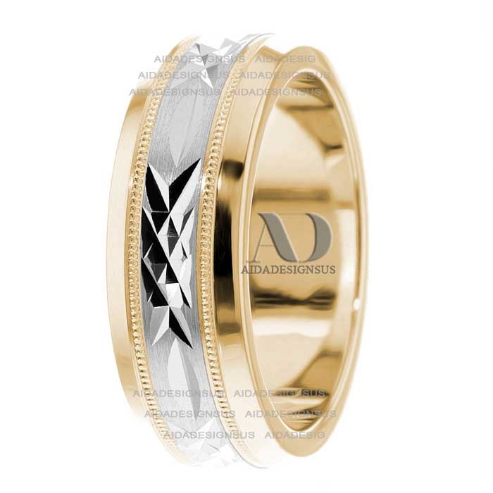 Daryl 6mm Wide Designer Wedding Ring