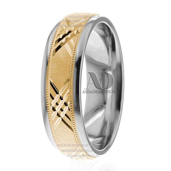 Byron 6mm Wide Designer Wedding Ring
