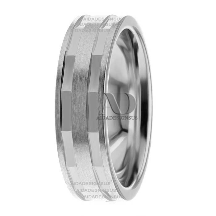 Amelia 6mm Wide Designer Wedding Ring