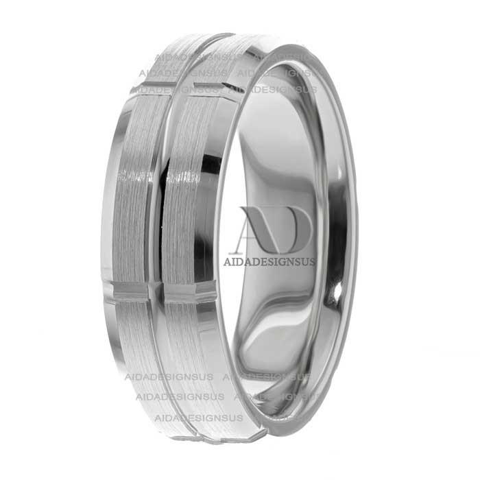Perry 6mm Wide Designer Wedding Ring