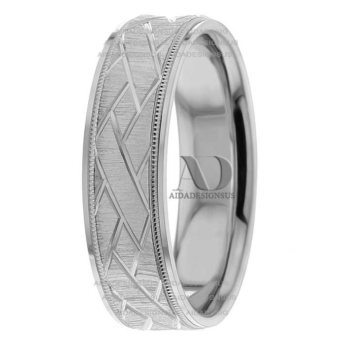 Juana 6mm Wide Designer Wedding Ring