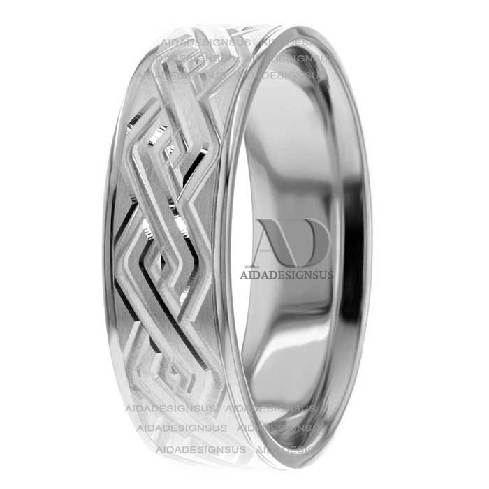 Jeannette 5mm Wide Designer Wedding Ring