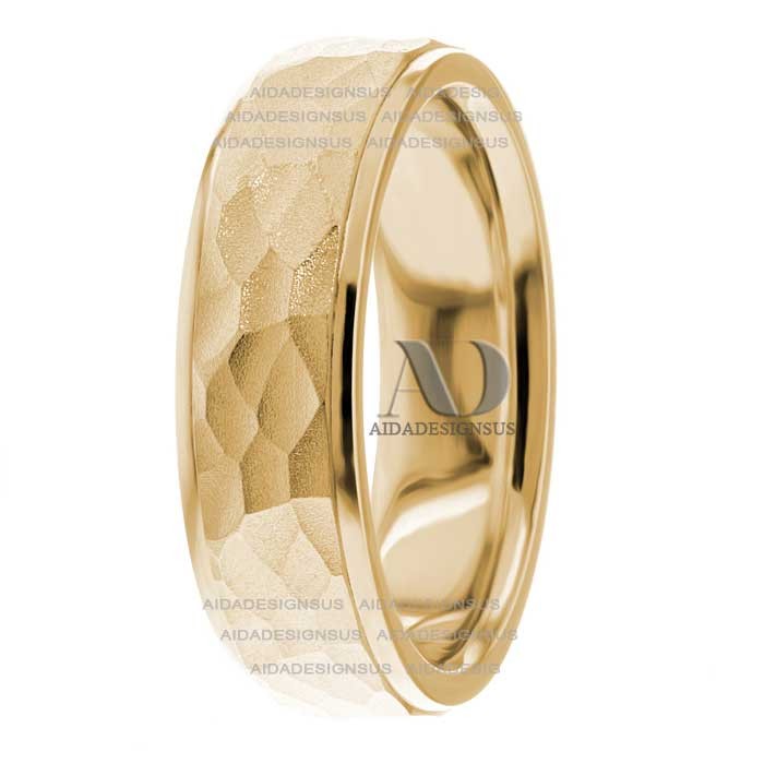 Frankie 7mm Wide Designer Wedding Ring