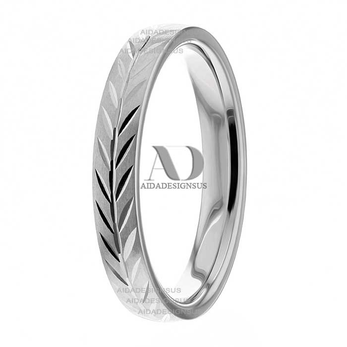 Rachael 4mm Wide Designer Wedding Ring