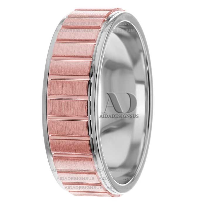 Omar 7mm Wide Designer Wedding Ring