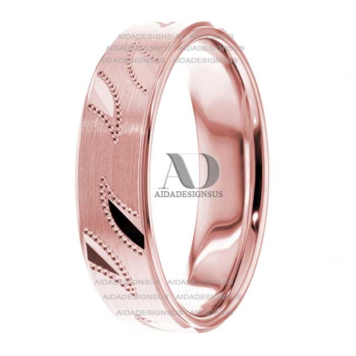 Hand Carved Wedding Rings