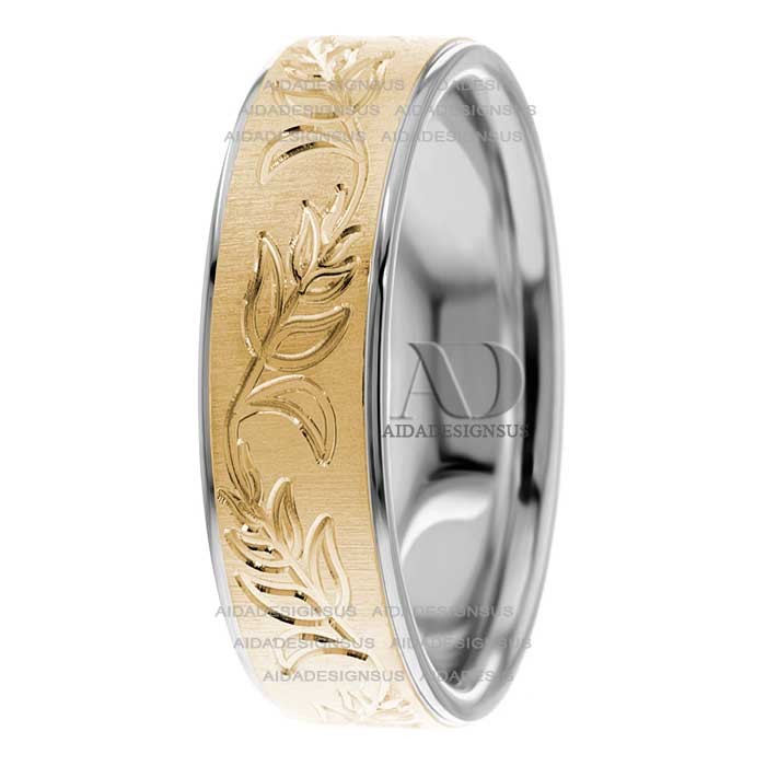 Hand Carved Wedding Rings