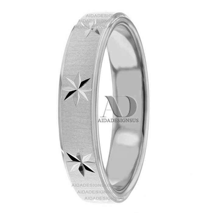 Hand Carved Wedding Rings