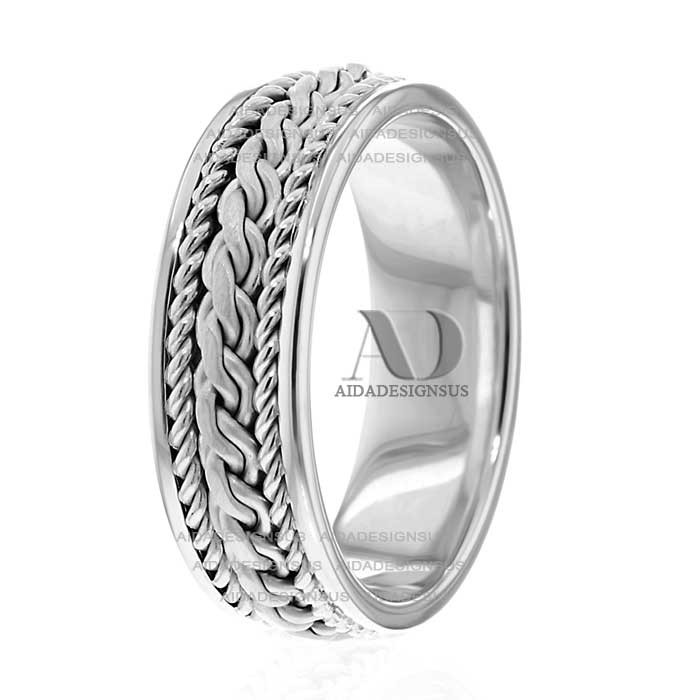 Gerardo 7mm Wide Handmade Wedding Bands