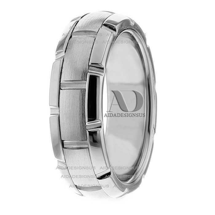 Randolph 6.5mm Wide Handmade Wedding Bands
