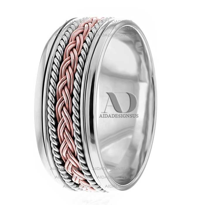 Spencer 9mm Wide Handmade Wedding Bands