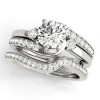 White Gold Bridal Set