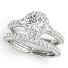 White Gold Bridal Set