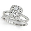 White Gold Bridal Set