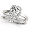 White Gold Bridal Set