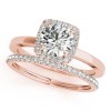 Rose Gold Bridal Set