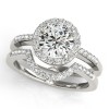 White Gold Bridal Set
