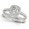 White Gold Bridal Set
