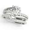 White Gold Bridal Set